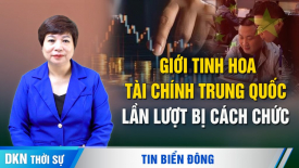 Giới tinh hoa tài chính Trung Quốc lần lượt bị cách chức