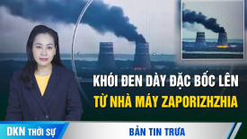 Hỏa hoạn bùng phát tại Nhà máy điện hạt nhân Zaporizhzhia: Ukraina và Nga cáo buộc lẫn nhau