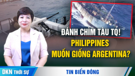 Người Philippines muốn đánh chìm tàu Trung Quốc, như Argentina làm dù là đồng minh của Bắc Kinh