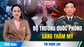 Thủ đô tan hoang sau bão. Bộ trưởng Quốc phòng Việt Nam sang thăm Mỹ