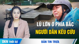 Nước lũ lên nhanh, người dân ở phía Bắc lên mạng kêu cứu, có nhà nước đã lên đến mái