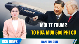 Mời TT Trump, TQ hứa mua 500 phi cơ; Israel khai triển vũ khí laser ‘Iron Beam’ hủy diệt mục tiêu