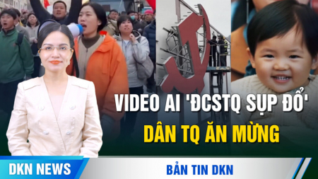 Video AI mô tả Trung Cộng sụp đổ lan truyền mạnh trong Hội nghị TƯ IV