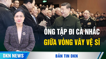 Bức huyết thư từ con trai Trương Hựu Hiệp; Tập Cận Bình đi cà nhắc giữa vòng vây vệ sĩ