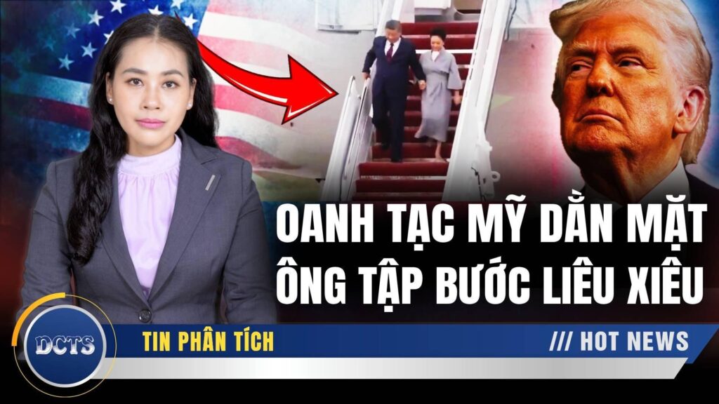 Phái đoàn bốc hơi, Hoa kiều đổ máu, Tập Cận Bình bước liêu xiêu, cơ đồ nát tươm nơi đất khách