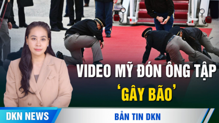 Ông Tập vừa đến Mỹ, video quân nhân quỳ chỉnh thảm gây bão; Biểu tình xuất hiện quan tài ĐCSTQ