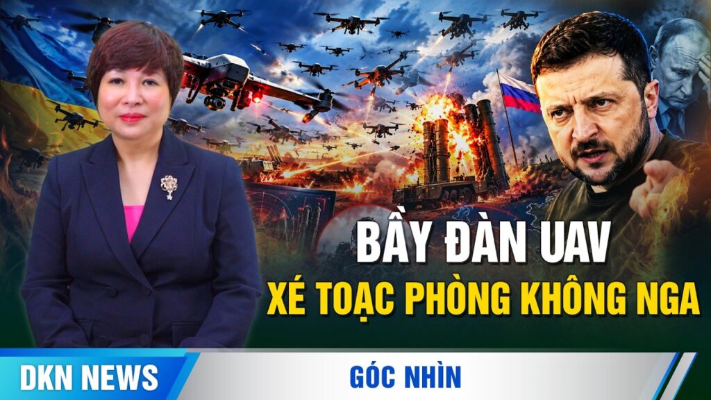 Bầy đàn UAV xé toạc phòng không Nga, bài học nhân quả đắt giá cho sự kiêu ngạo