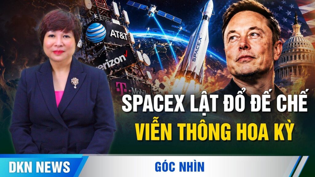 SpaceX thâu tóm băng tần vàng: Cuộc chiến sinh tử của đế chế viễn thông Hoa Kỳ