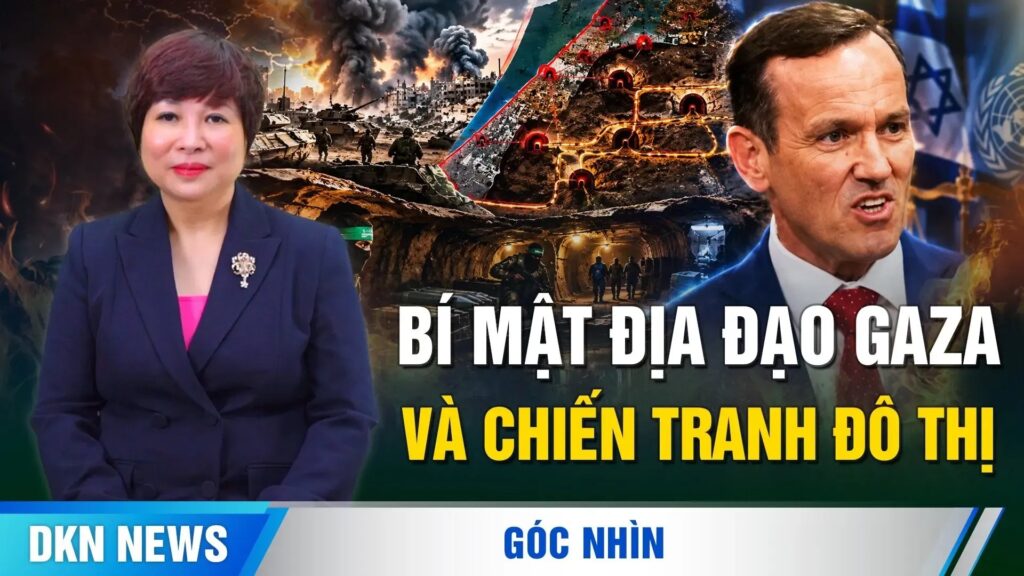 Học giả West Point vạch trần mạng lưới địa đạo Gaza và bẫy chiến tranh pháp lý