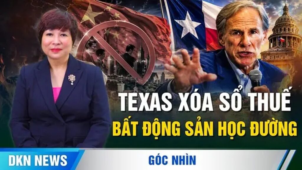 Nhận 10 tỷ USD tiền biên giới, tiểu bang Texas mạnh tay xóa thuế bất động sản và cấm ĐCSTQ mua đất
