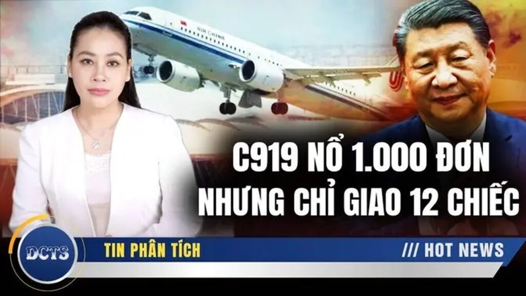 Nổ 1.000 đơn nhưng chỉ giao 12 chiếc: Ai đang nắm giữ sinh mệnh phi cơ C919 của Trung Quốc?
