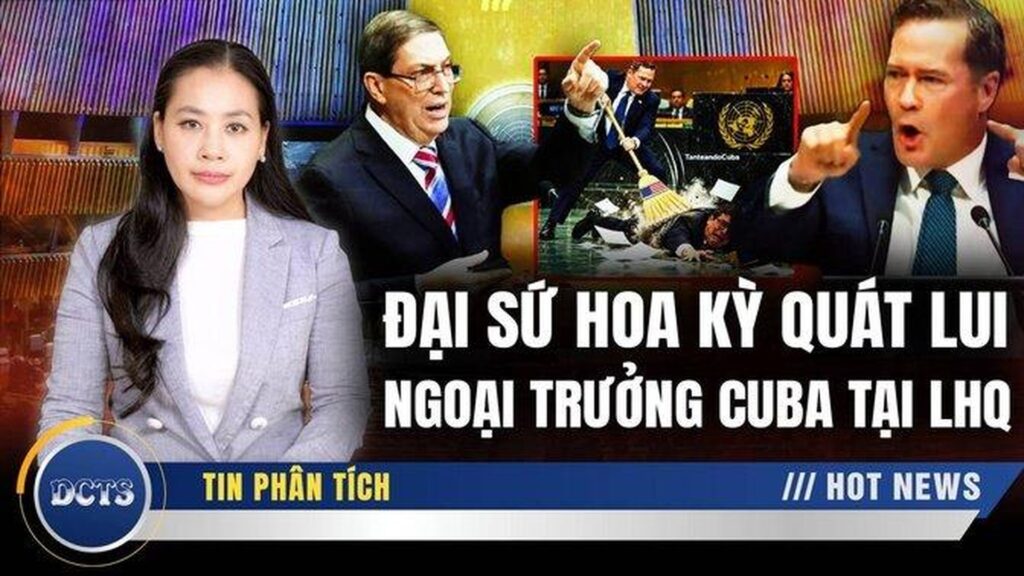 Đại sứ Hoa Kỳ Mike Waltz quát lui Ngoại trưởng Cuba ngay trên bục phát biểu Liên Hợp Quốc